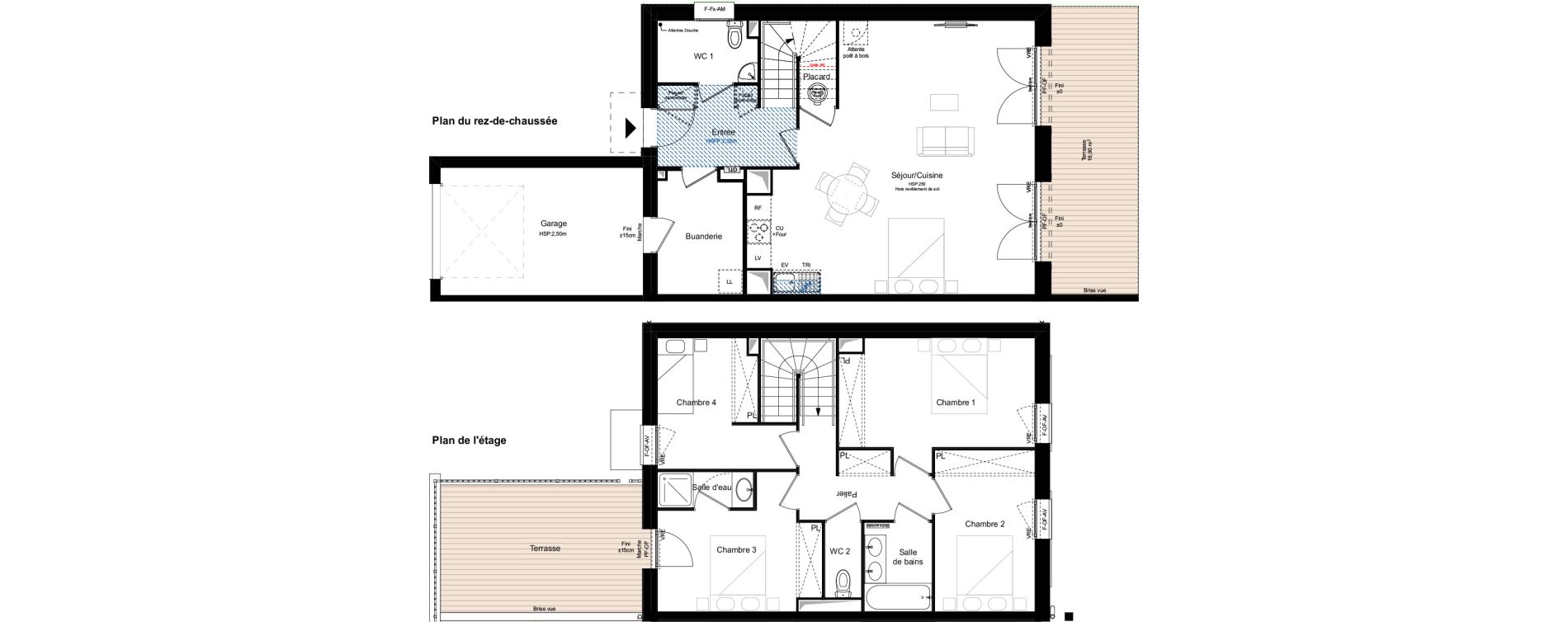 Maison T5 de 117,89 m2 &agrave; Saint-Lary-Soulan Centre