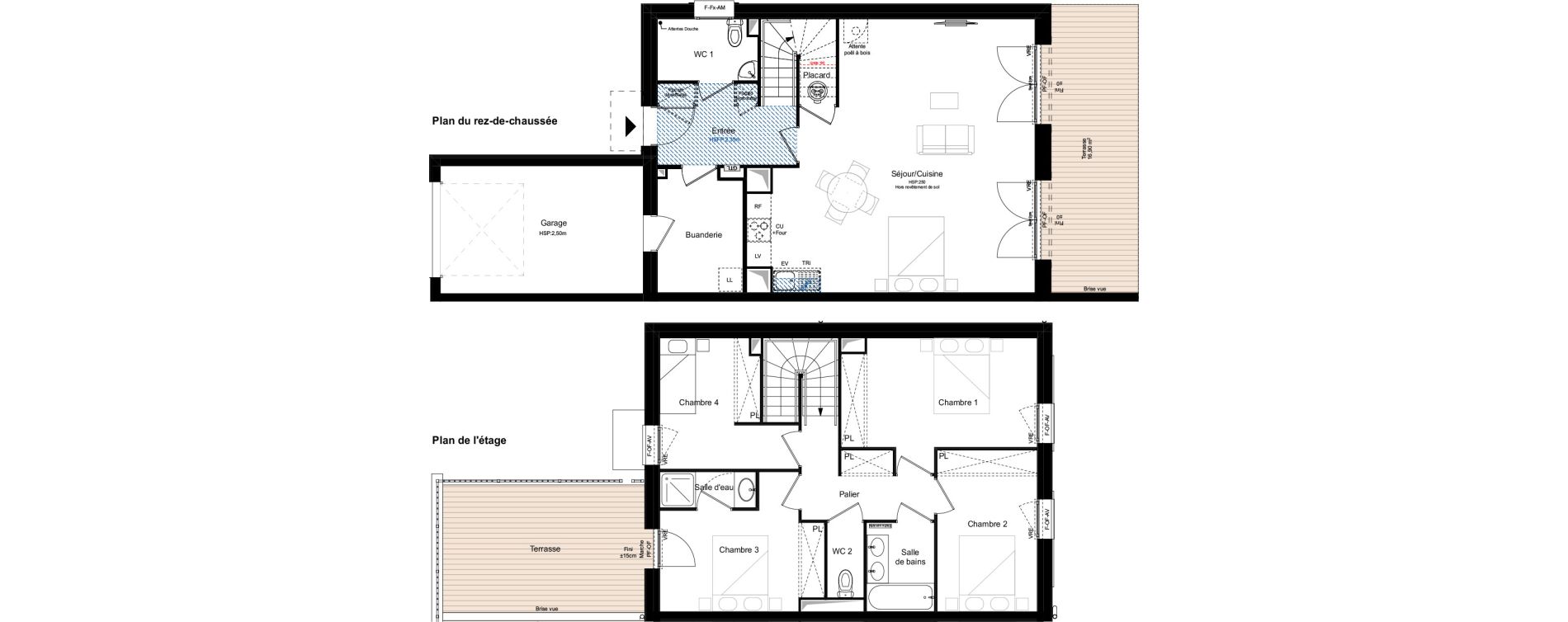 Maison T5 de 119,50 m2 &agrave; Saint-Lary-Soulan Centre