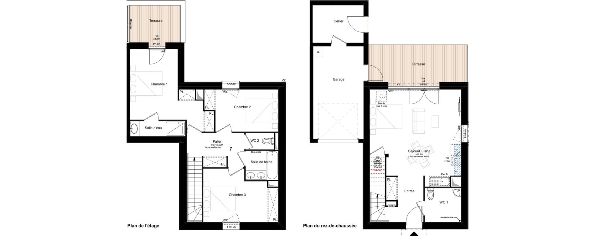 Maison T4 de 89,29 m2 &agrave; Saint-Lary-Soulan Centre