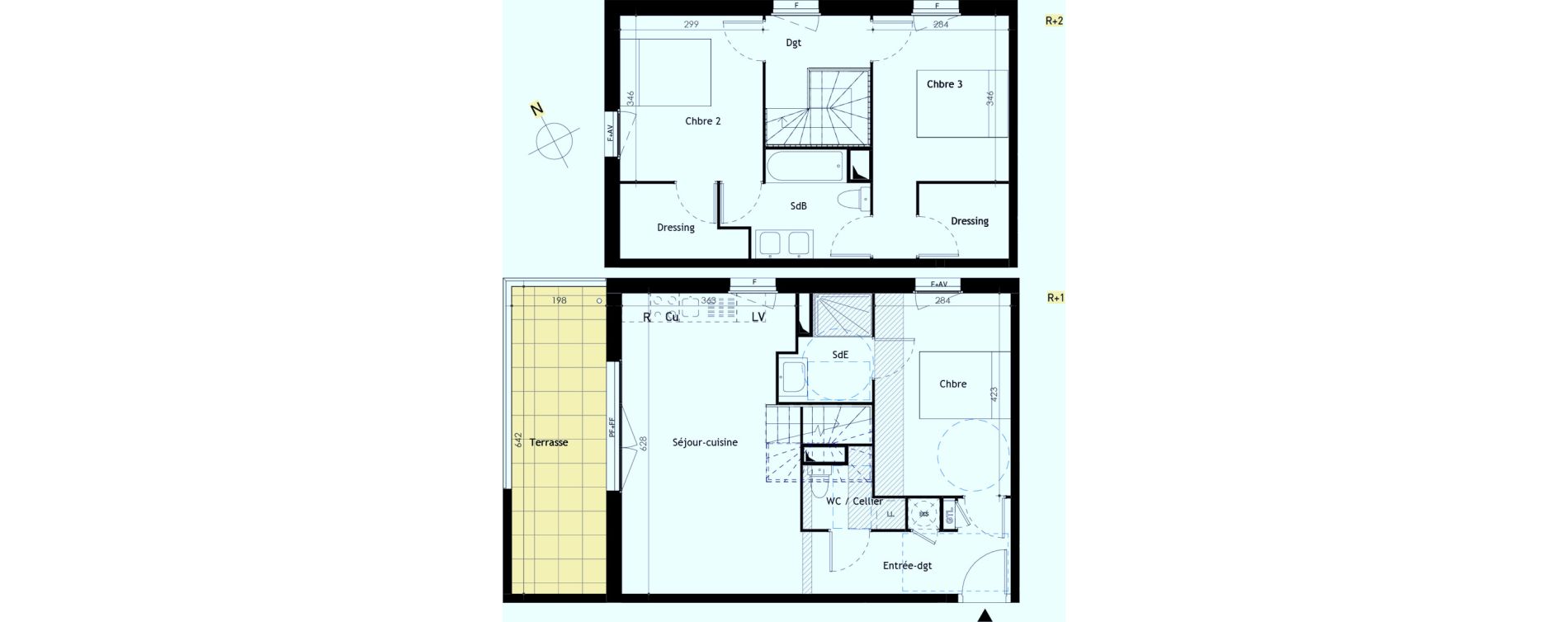 Appartement T4 de 84,47 m2 &agrave; Marseillan Centre