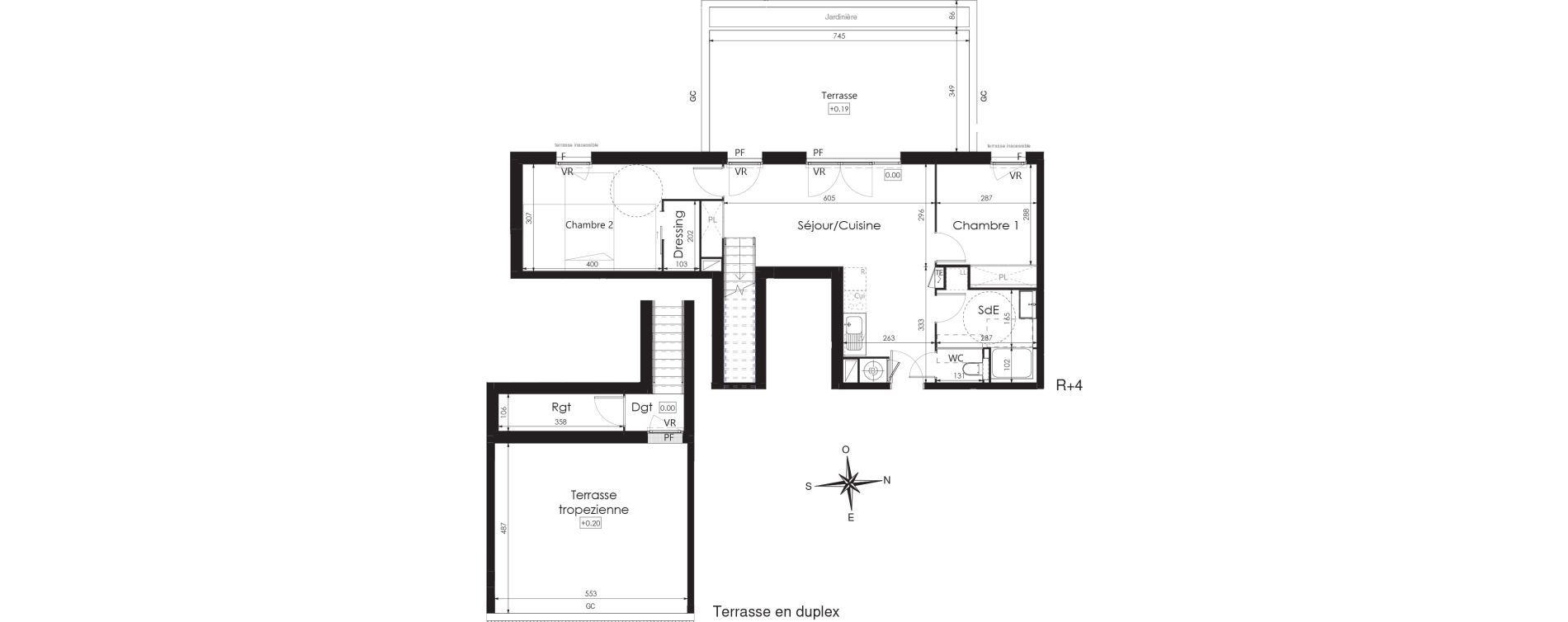Appartement T3 de 65,90 m2 &agrave; Canet-En-Roussillon Europa