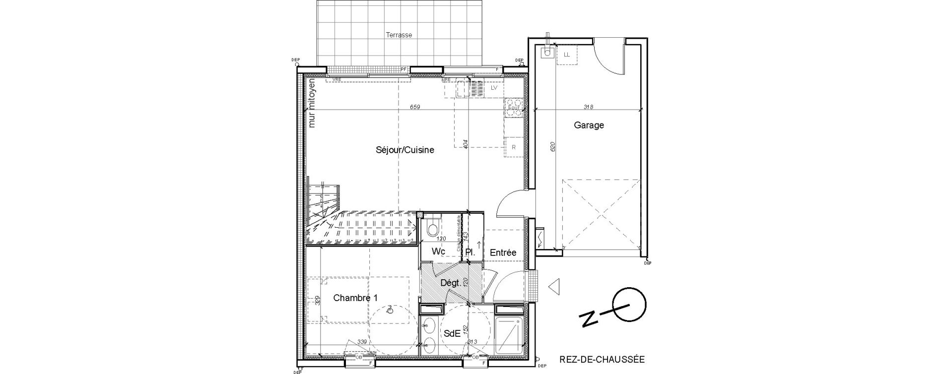Maison T4 de 88,13 m2 &agrave; Carquefou Centre