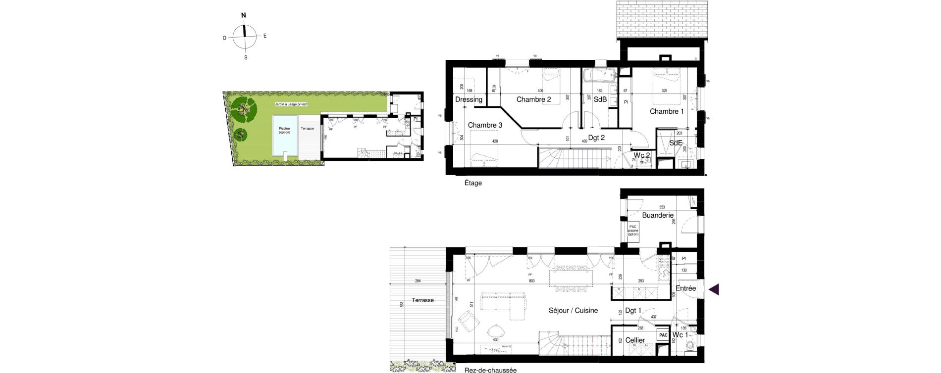 Maison T4 de 125,65 m2 &agrave; La Baule-Escoublac Centre