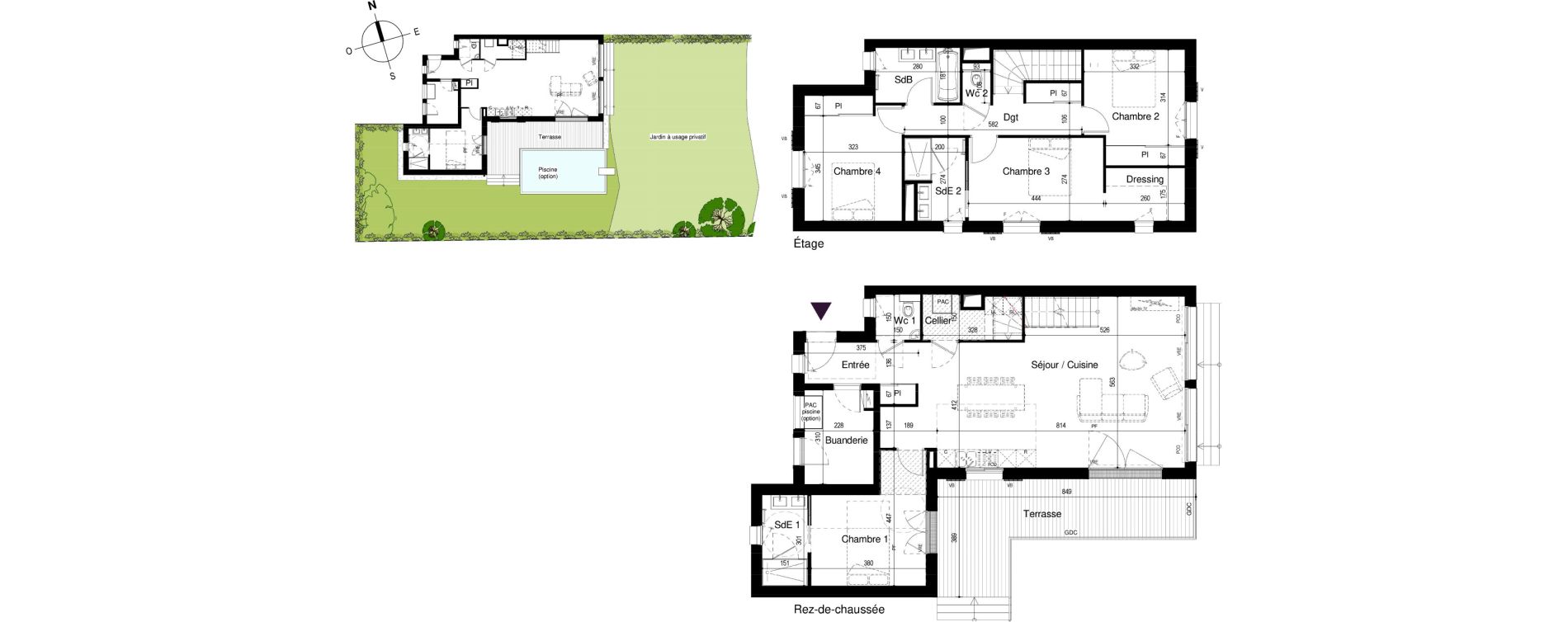 Maison T5 de 140,36 m2 &agrave; La Baule-Escoublac Centre