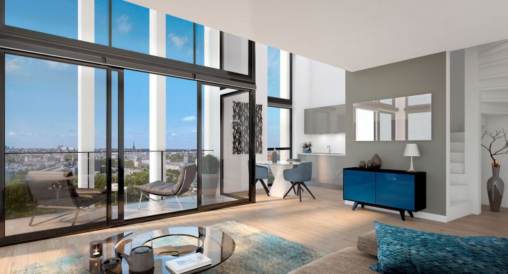 Photo du Résidence « Skyhome » programme immobilier neuf en Loi Pinel à Nantes