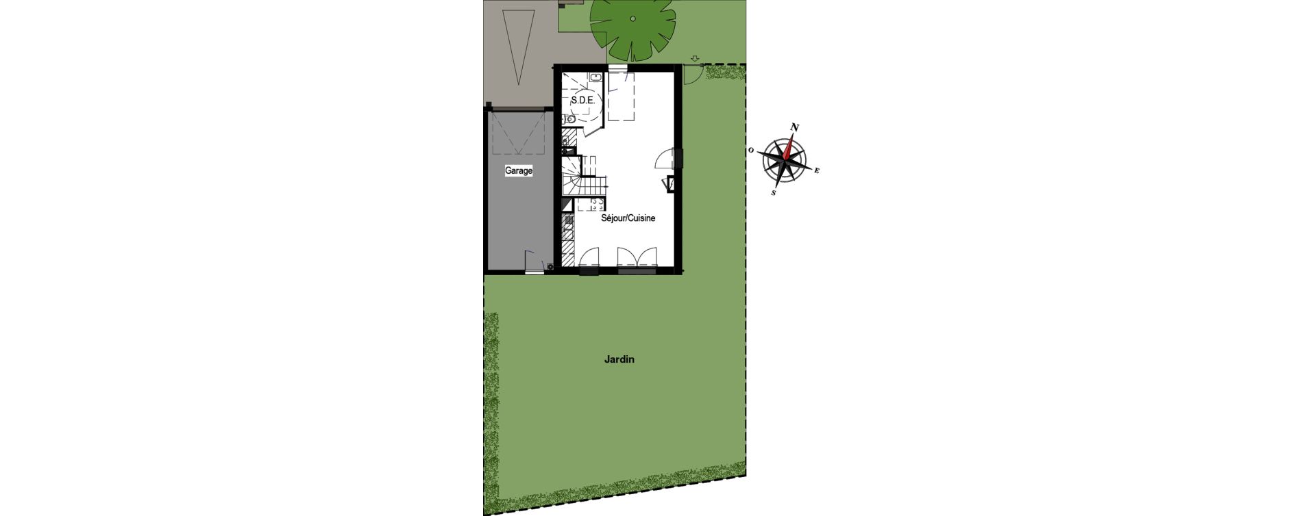 Maison T4 de 87,00 m2 &agrave; Pornichet Centre