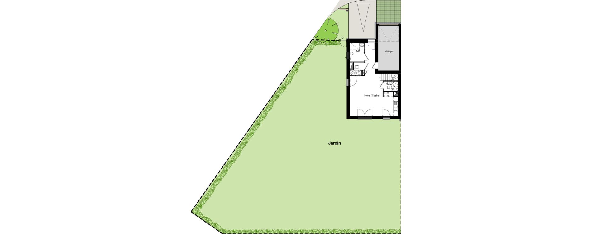 Maison T5 de 91,10 m2 &agrave; Pornichet Centre
