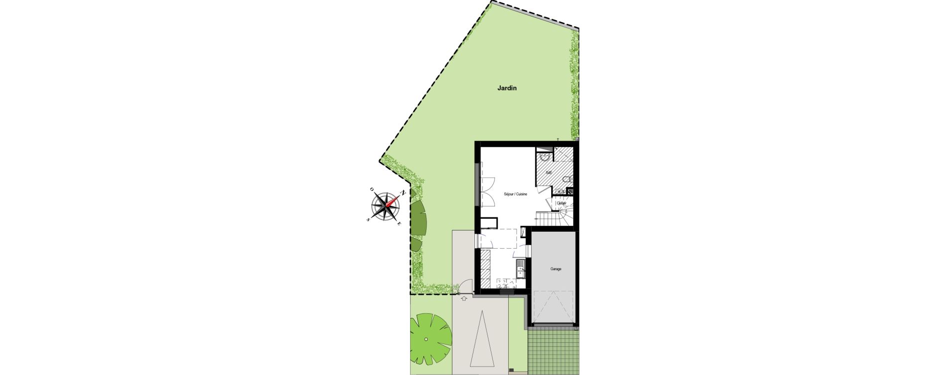Maison T4 de 81,70 m2 &agrave; Pornichet Centre