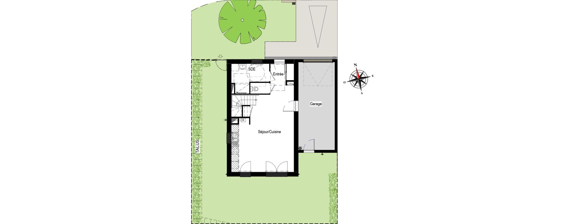 Maison T4 de 86,30 m2 &agrave; Pornichet Centre