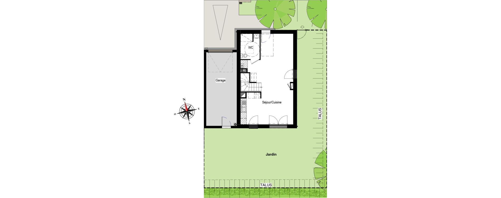 Maison T4 de 87,05 m2 &agrave; Pornichet Centre