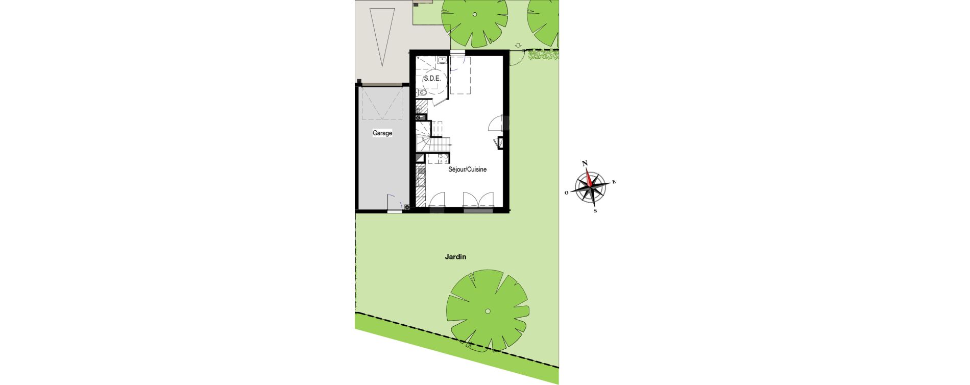 Maison T4 de 87,10 m2 &agrave; Pornichet Centre