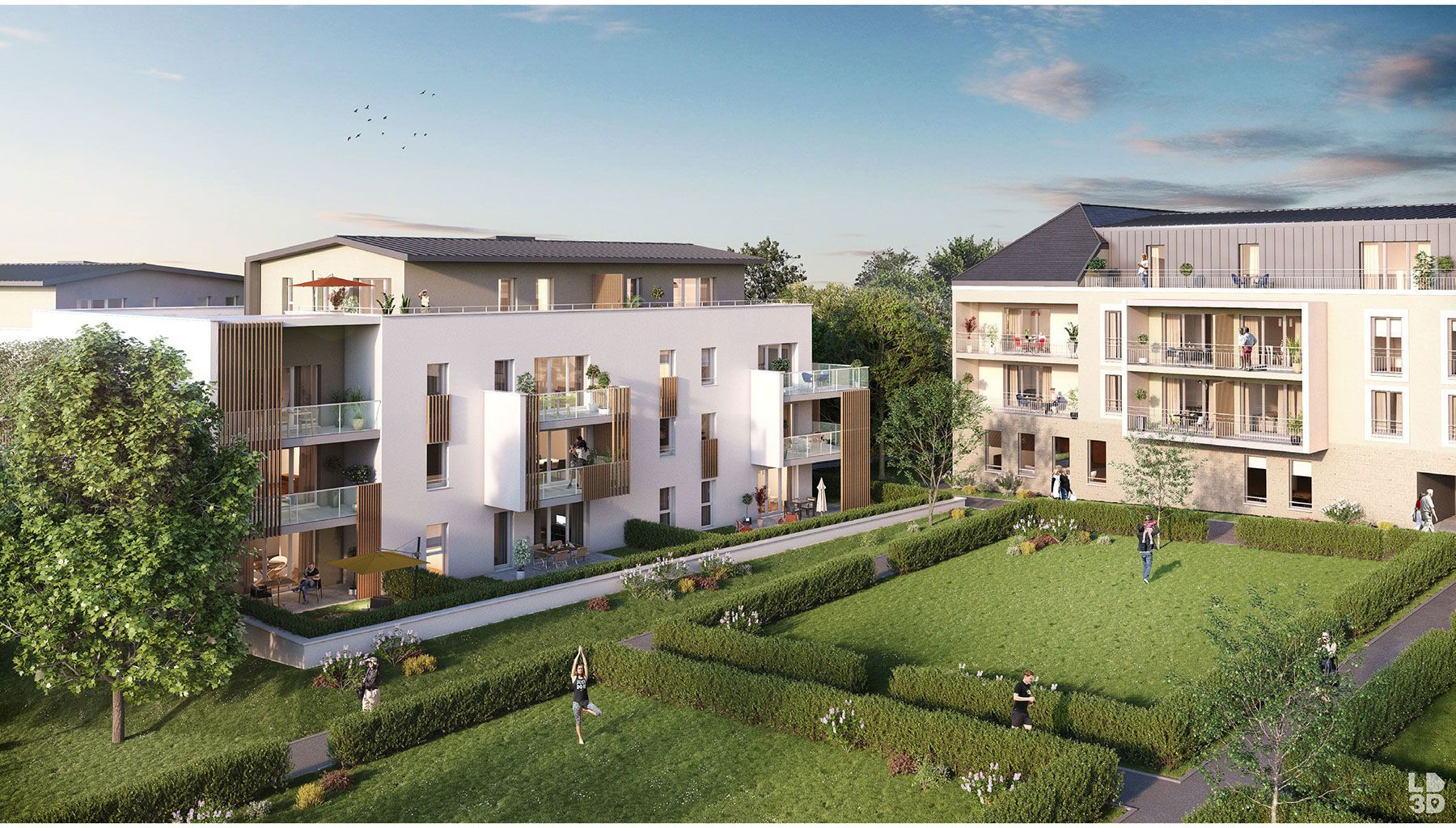 Le Clos Saint François à SaintPhilbertdeGrandLieu programme neuf