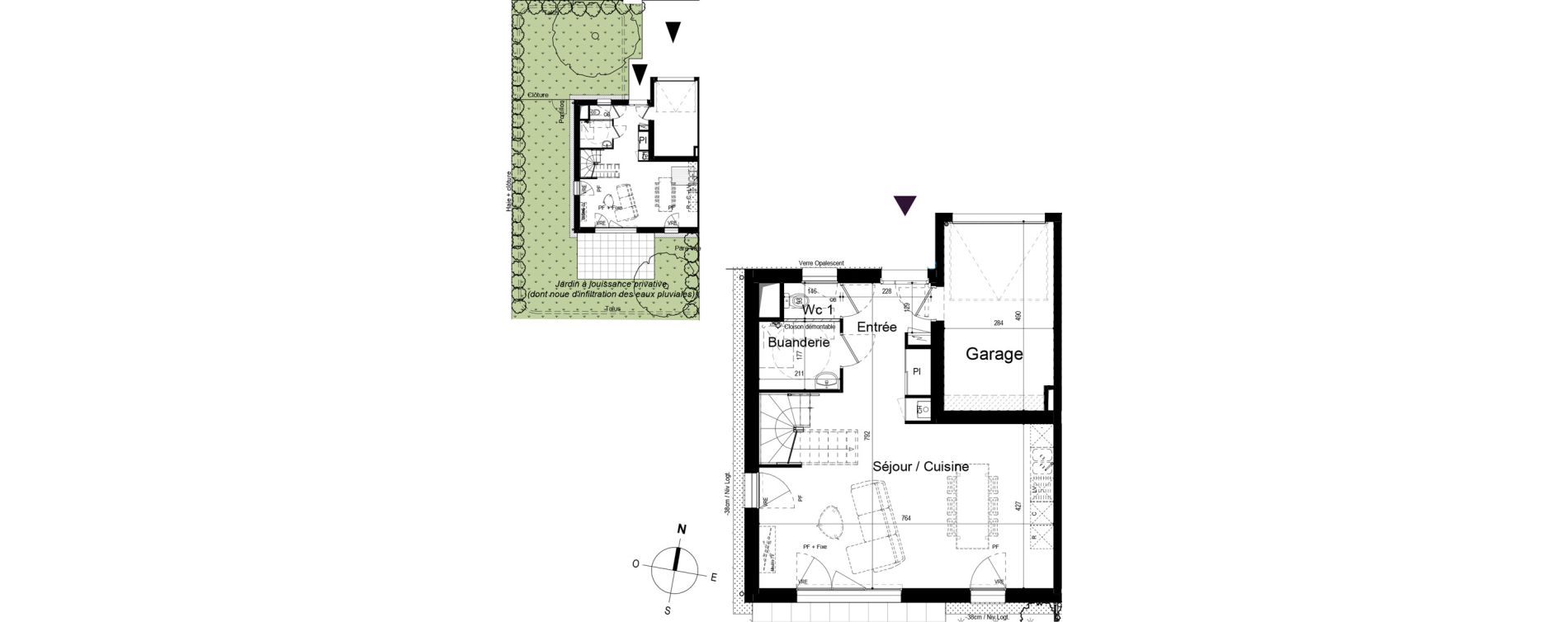 Maison T5 de 123,40 m2 &agrave; Sainte-Luce-Sur-Loire La bougri&egrave;re