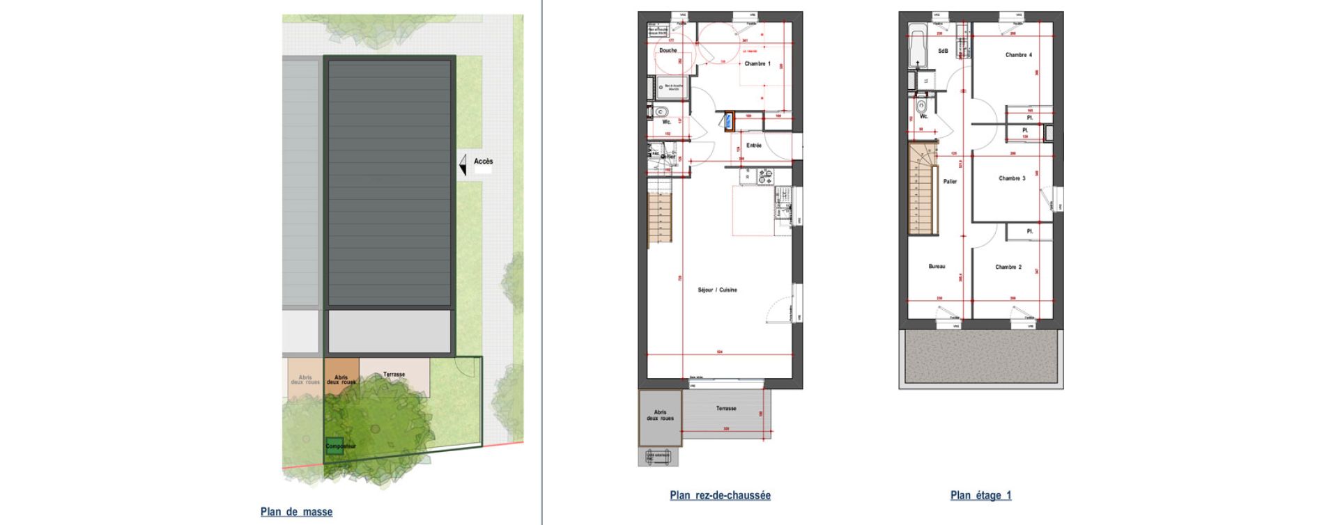 Maison T5 de 113,85 m2 &agrave; Angers Montesquieu