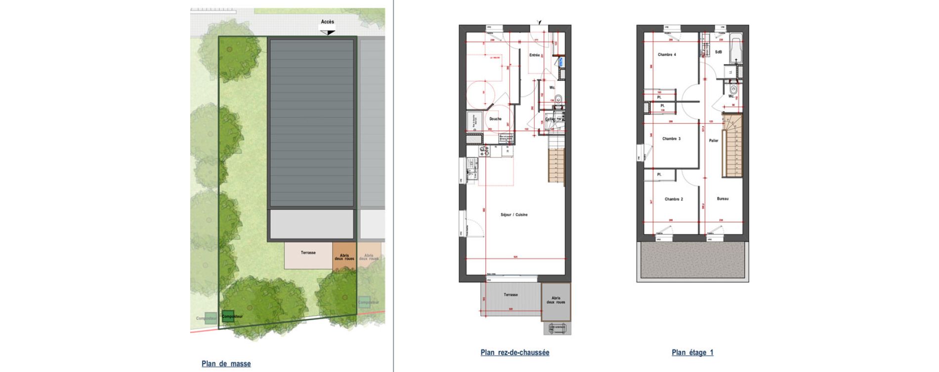 Maison T5 de 113,26 m2 &agrave; Angers Montesquieu