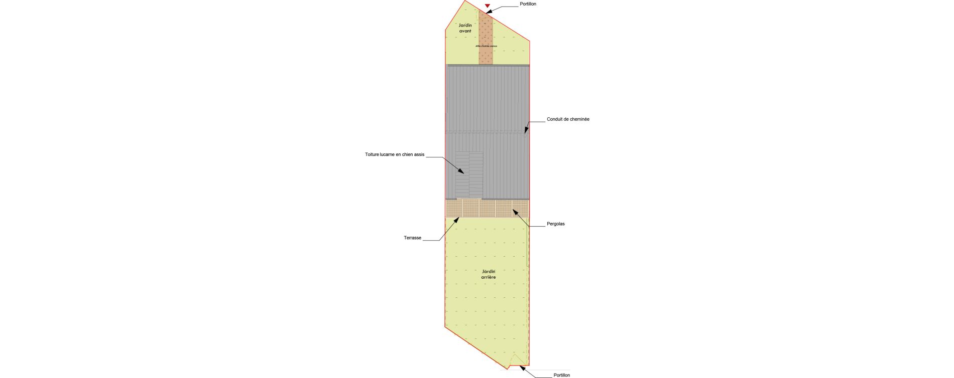 Maison T4 de 88,33 m2 &agrave; Angers Des bretonnieres