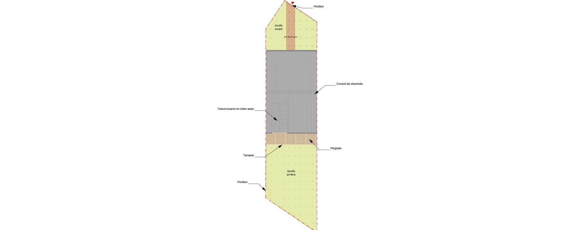 Maison T4 de 88,33 m2 &agrave; Angers Des bretonnieres