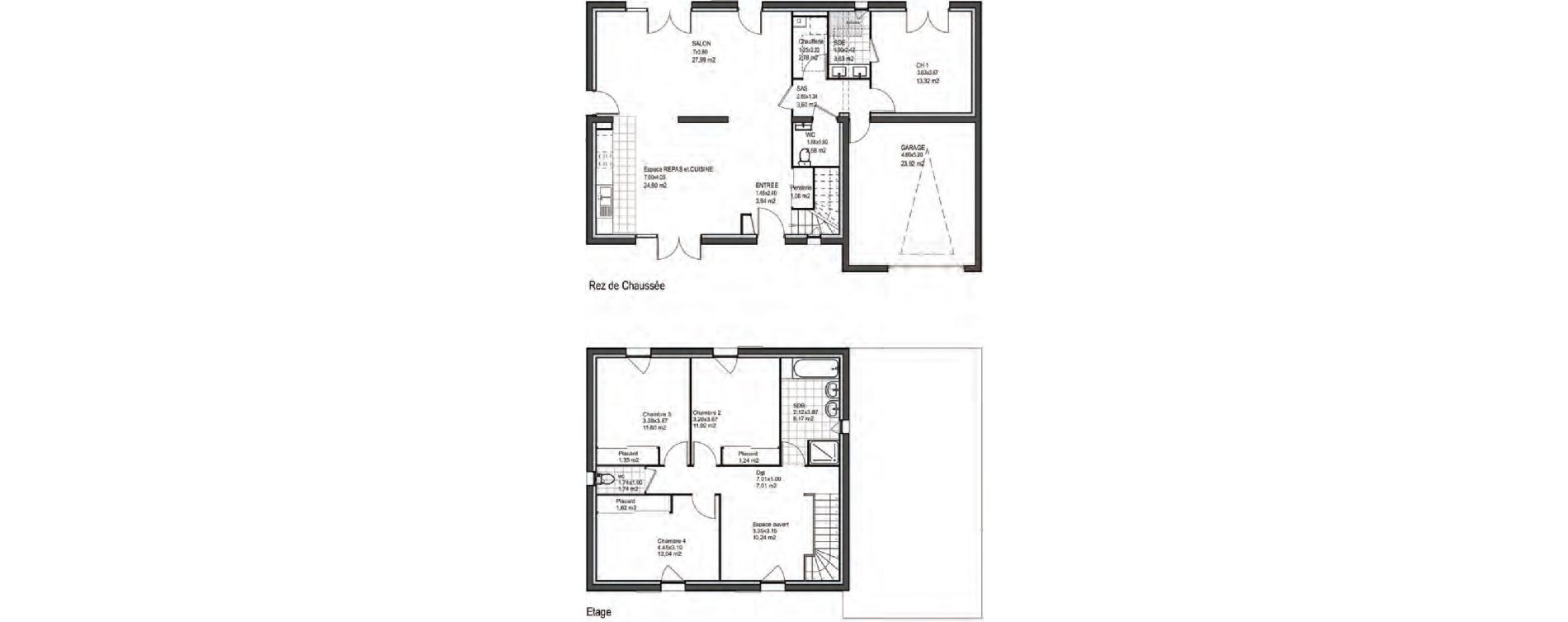 Maison T5 de 143,17 m2 &agrave; Bouchemaine Centre