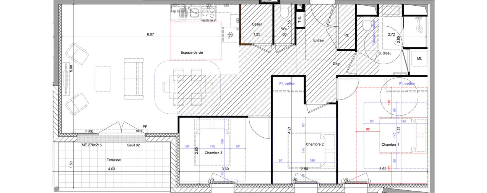 Appartement T4 de 88,95 m2 &agrave; Chalonnes-Sur-Loire Centre