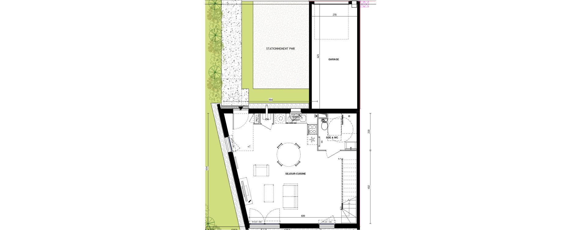 Maison T4 de 85,30 m2 &agrave; Chemill&eacute; Chemille en anjou