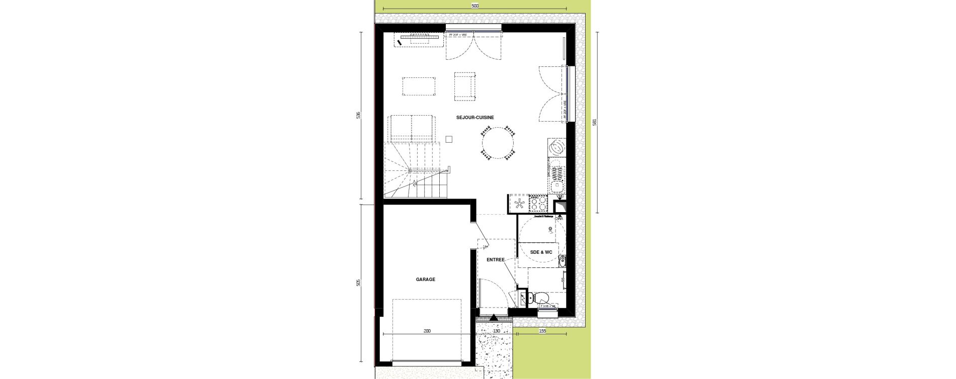 Maison T4 de 85,80 m2 &agrave; Chemill&eacute; Chemille en anjou