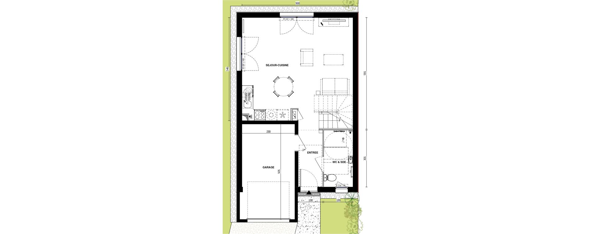 Maison T4 de 89,00 m2 &agrave; Chemill&eacute; Chemille en anjou