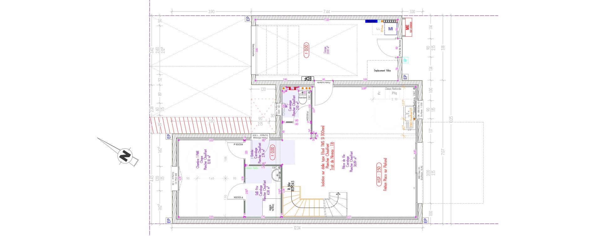 Maison T4 de 94,51 m2 &agrave; La Mothe-Achard Centre