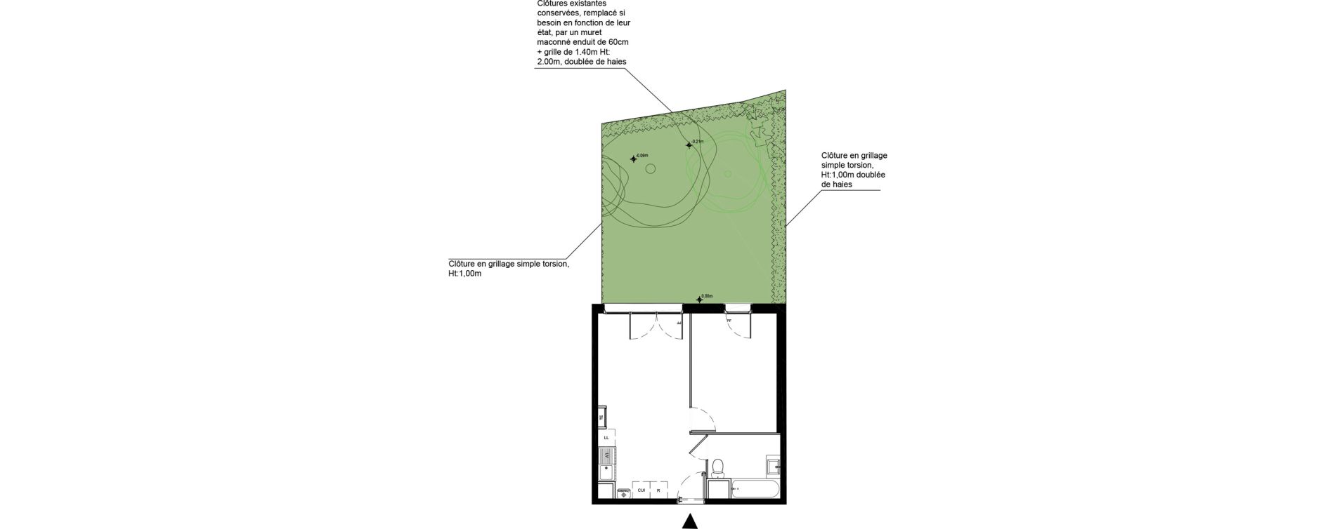 Appartement T2 de 38,00 m2 &agrave; La Roche-Sur-Yon La petite rochette