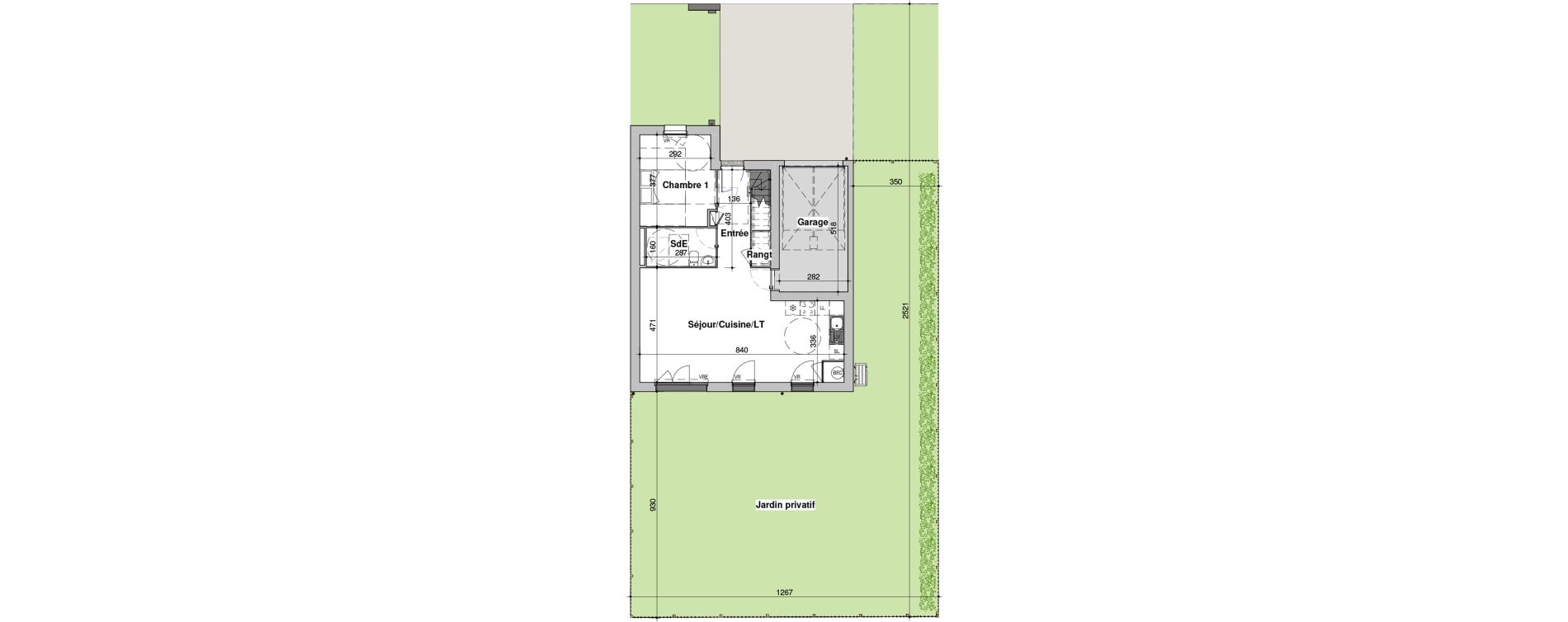 Maison T5 de 98,61 m2 &agrave; La Roche-Sur-Yon La ripardiere
