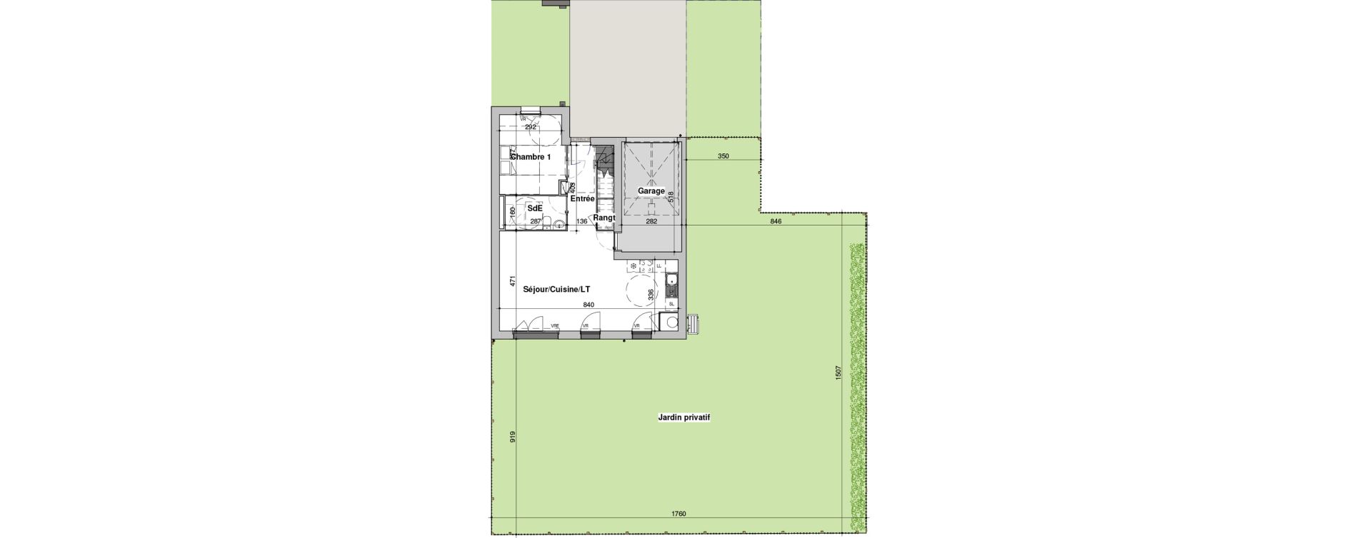 Maison T5 de 98,61 m2 &agrave; La Roche-Sur-Yon La ripardiere