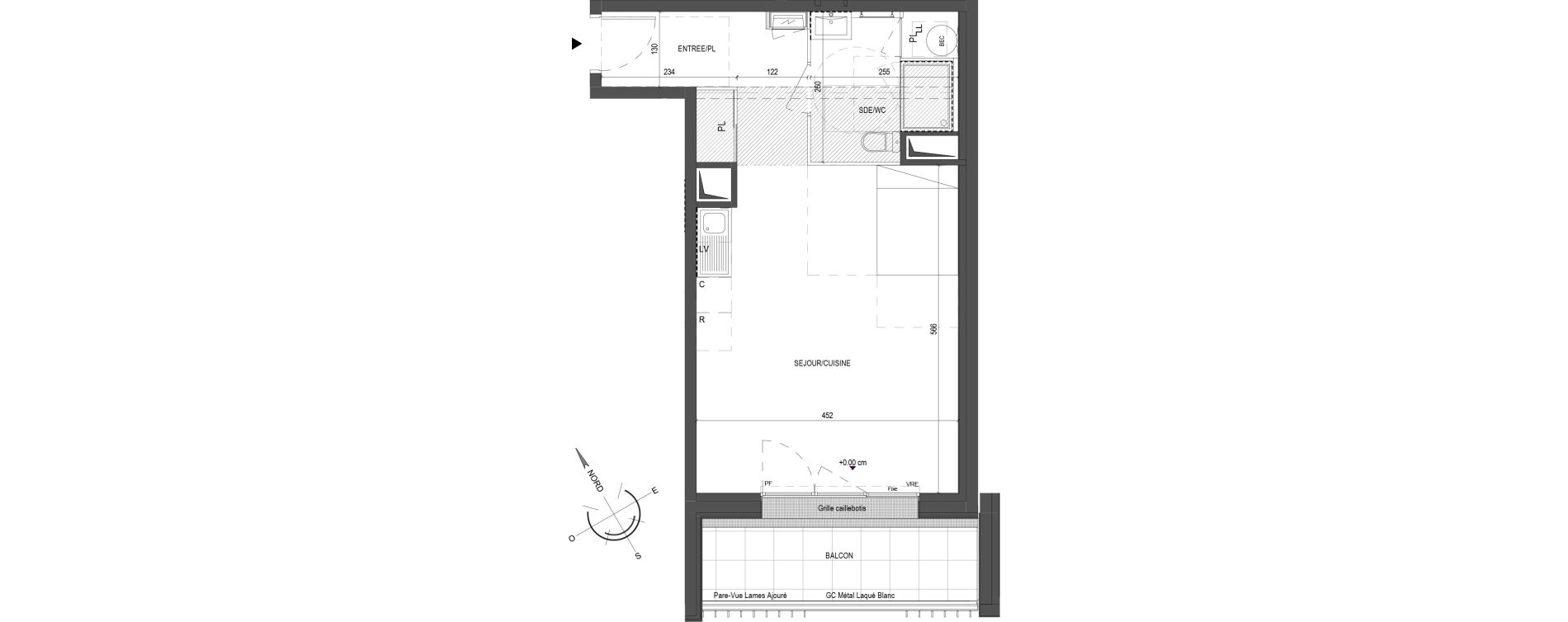 Appartement T1 de 37,90 m2 &agrave; La Roche-Sur-Yon Jean yole