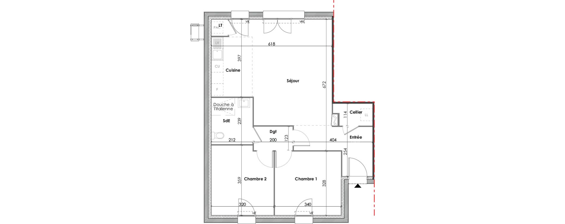 Maison T3 de 69,37 m2 &agrave; Notre-Dame-De-Monts Centre