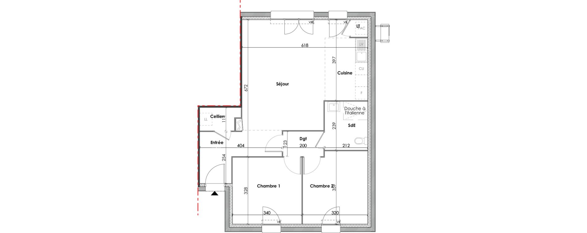 Maison T3 de 69,37 m2 &agrave; Notre-Dame-De-Monts Centre