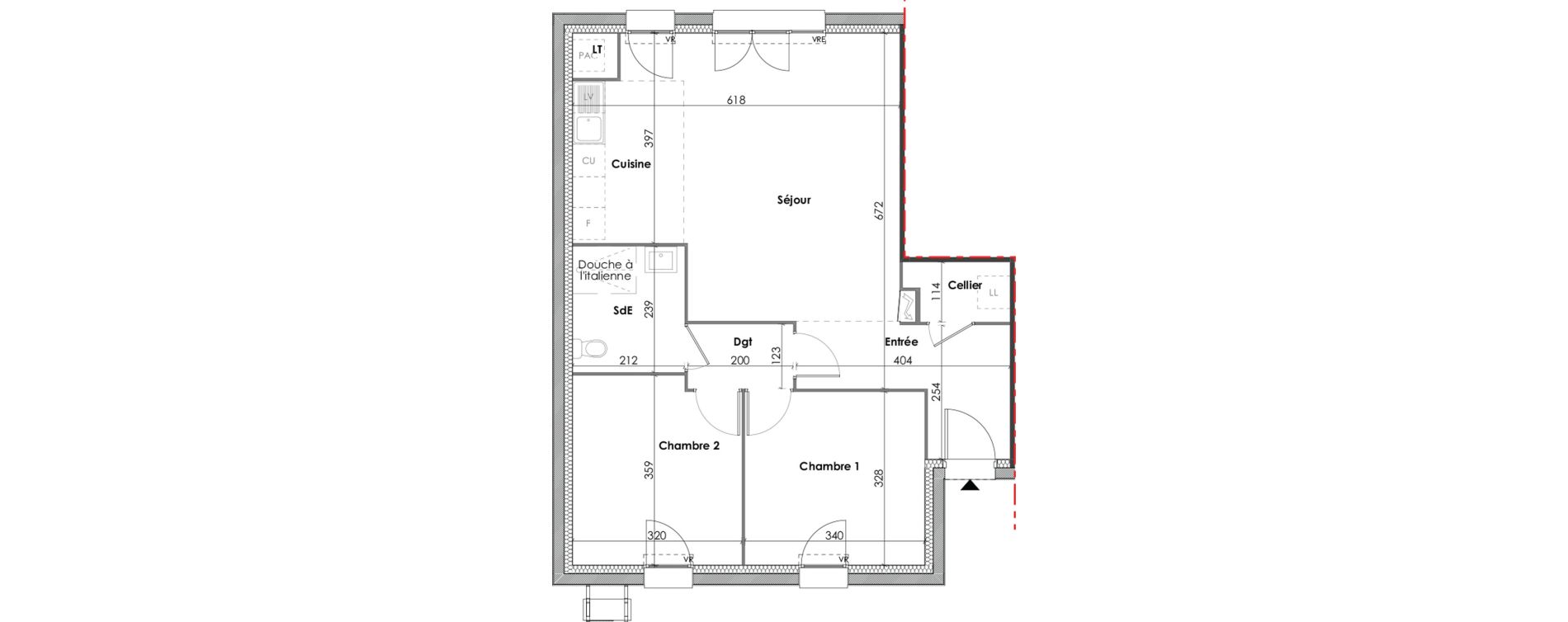 Maison T3 de 69,37 m2 &agrave; Notre-Dame-De-Monts Centre