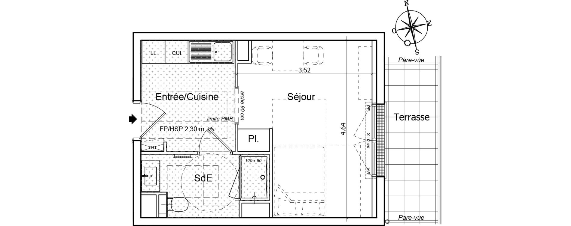 Appartement T1 de 26,18 m2 &agrave; Saint-Gilles-Croix-De-Vie Saint gilles