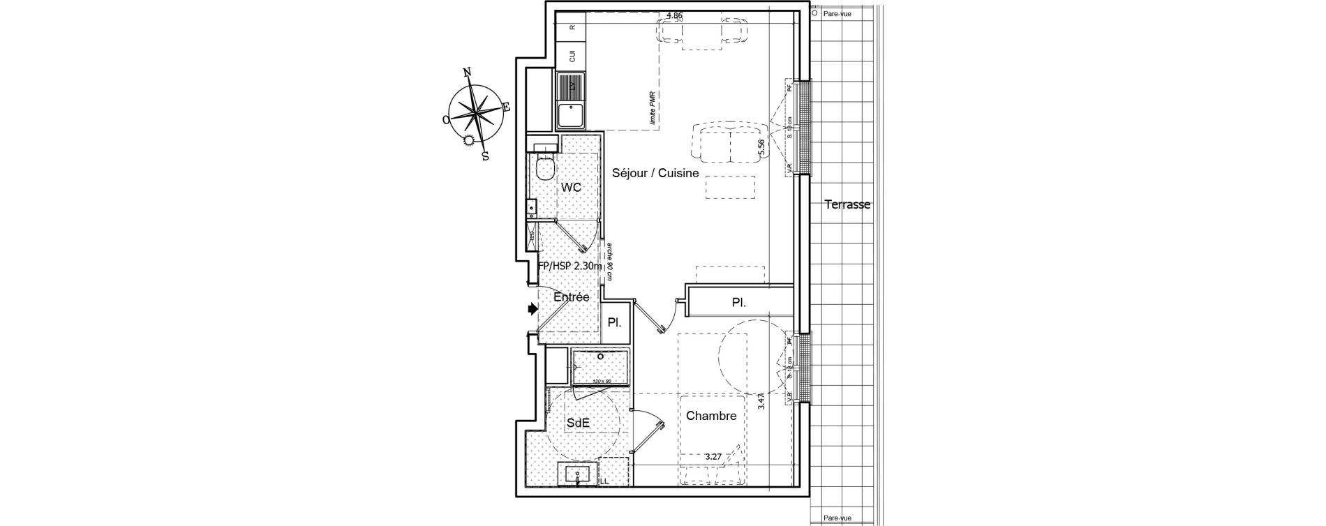 Appartement T2 de 48,31 m2 &agrave; Saint-Gilles-Croix-De-Vie Saint gilles