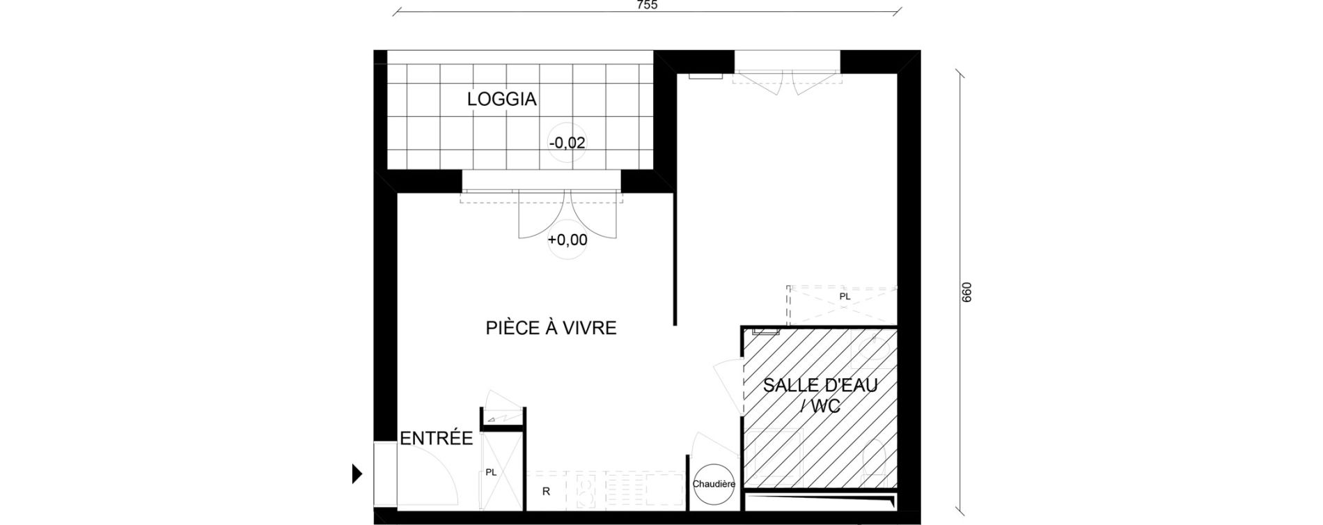 Appartement T1 bis de 40,74 m2 &agrave; Talmont-Saint-Hilaire Talmont st hilaire