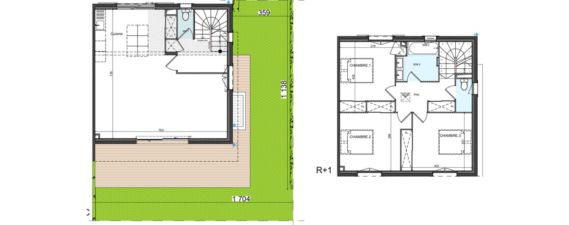 Maison T5 de 151,90 m2 &agrave; Auribeau-Sur-Siagne Centre