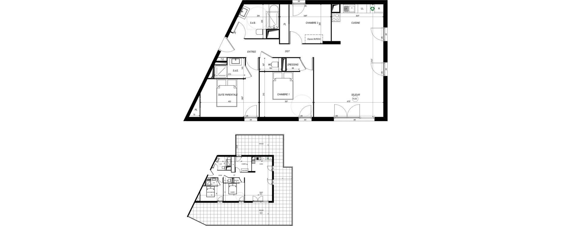 Appartement T4 de 84,55 m2 &agrave; Saint-Laurent-Du-Var Tuilli&egrave;re - la tour - les iscles - les crottes