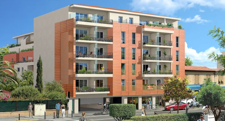 Photo du Résidence « Villa Art'Y » programme immobilier neuf en Loi Pinel à Saint-Laurent-du-Var