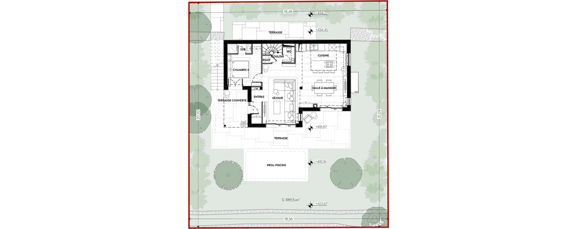 Maison T5 de 117,30 m2 &agrave; Villefranche-Sur-Mer Mont leuze