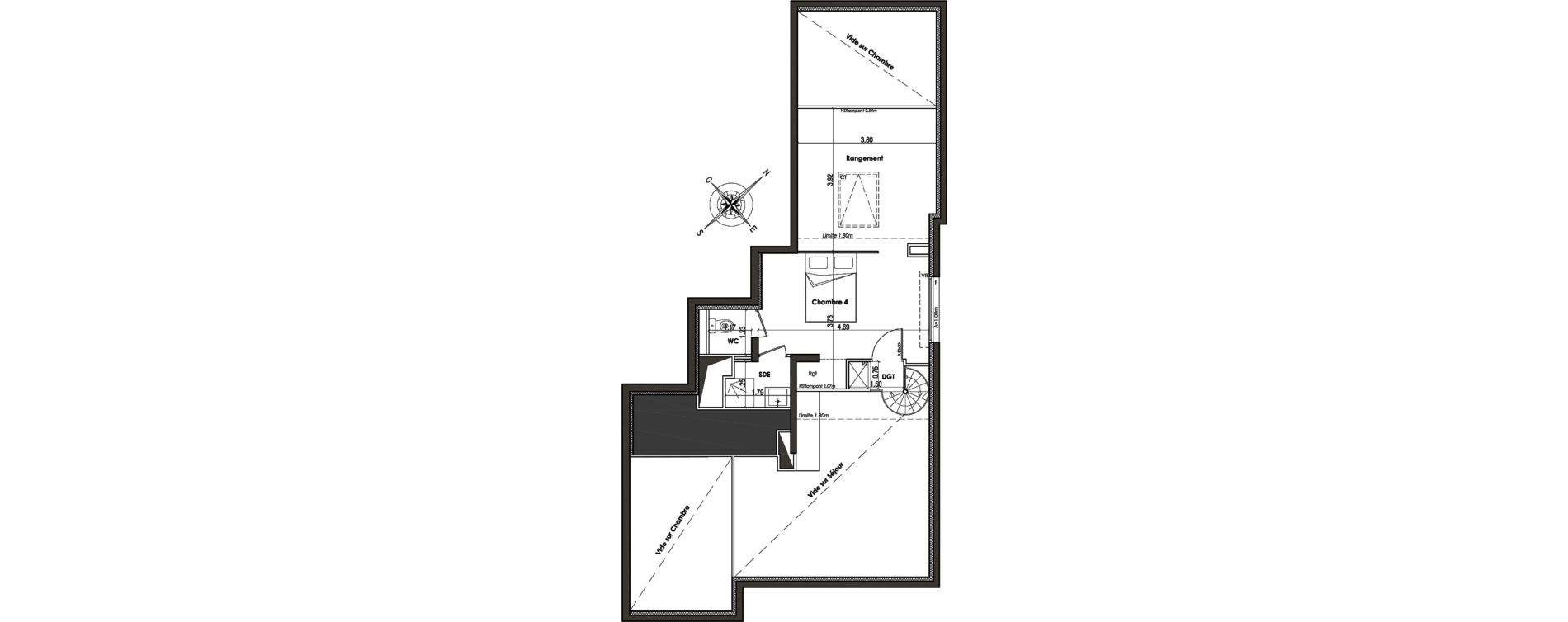 Appartement T5 de 102,54 m2 &agrave; Villefranche-Sur-Mer Centre