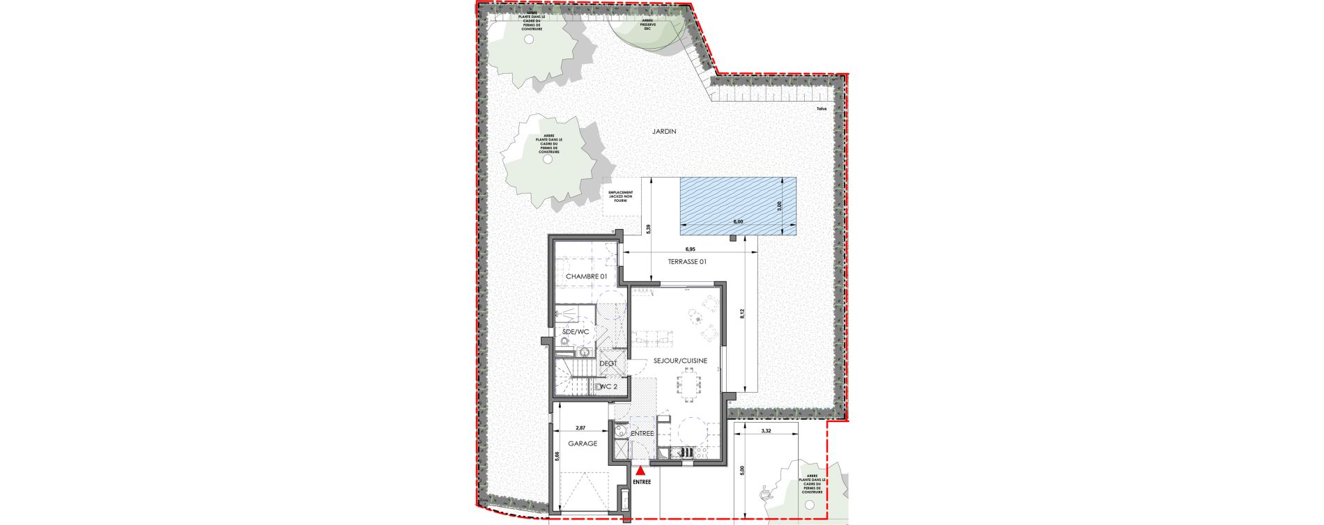 Maison T5 de 112,90 m2 &agrave; Aix-En-Provence Saint mitre - les granettes - pey blanc