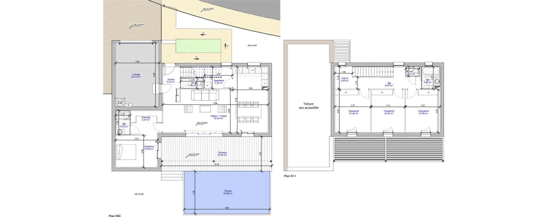 Maison T5 de 133,85 m2 &agrave; Eygui&egrave;res Centre