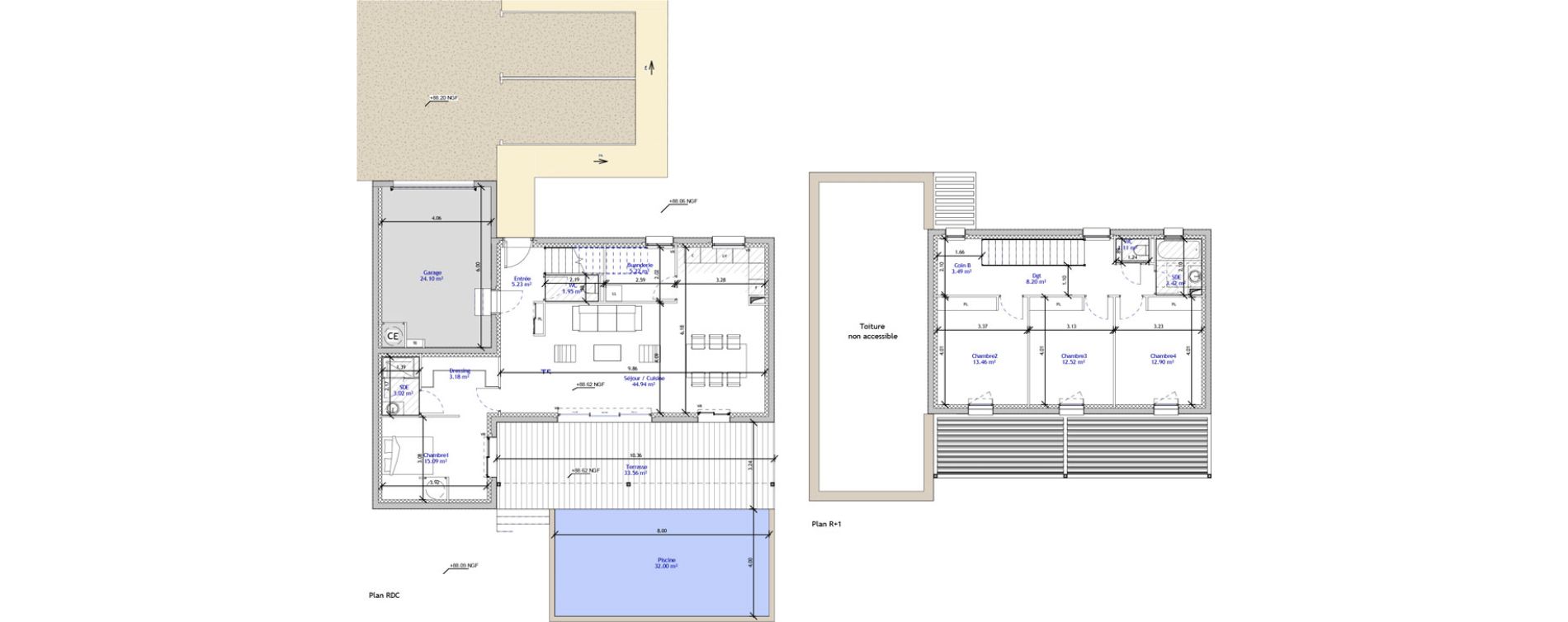 Maison T5 de 133,73 m2 &agrave; Eygui&egrave;res Centre