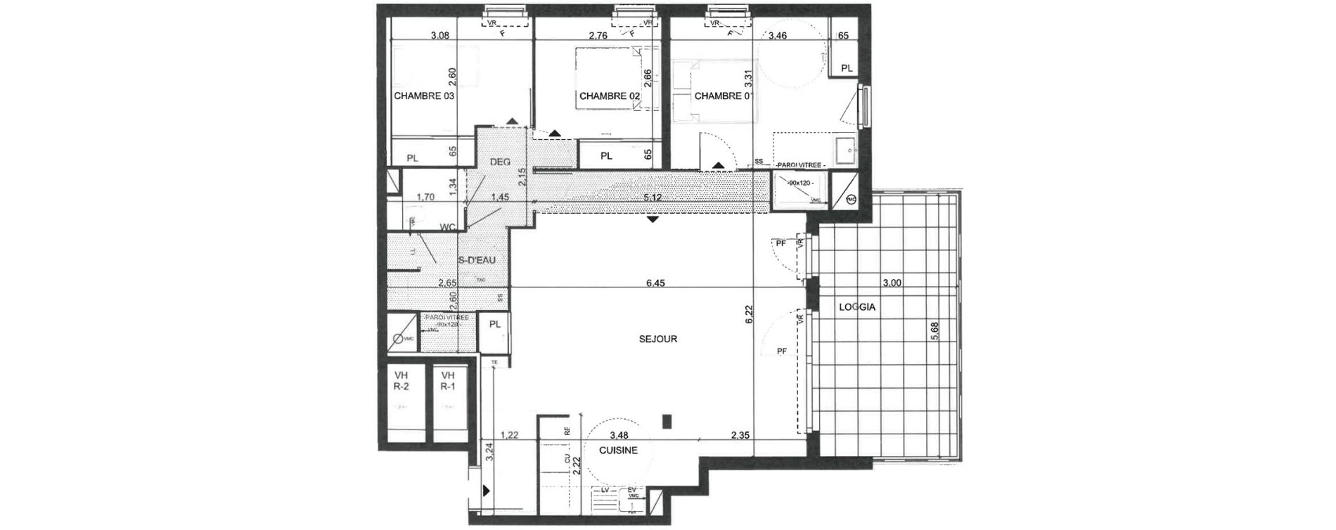 Appartement T4 de 88,91 m2 &agrave; La Ciotat Le garoutier