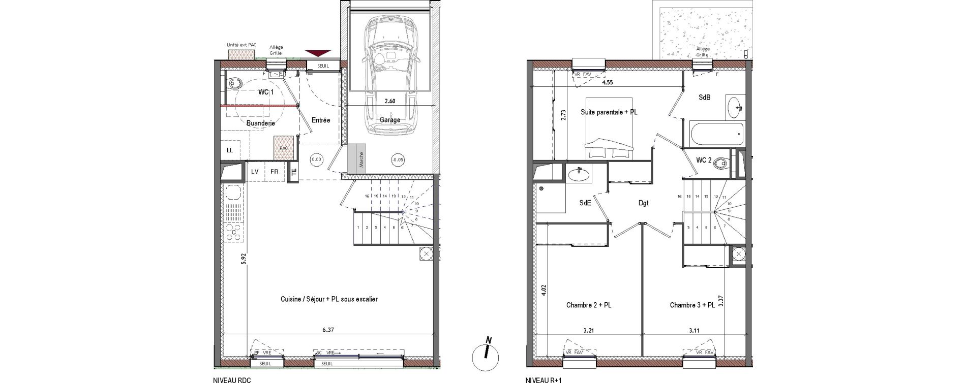 Maison T4 de 91,21 m2 &agrave; La Fare-Les-Oliviers Centre