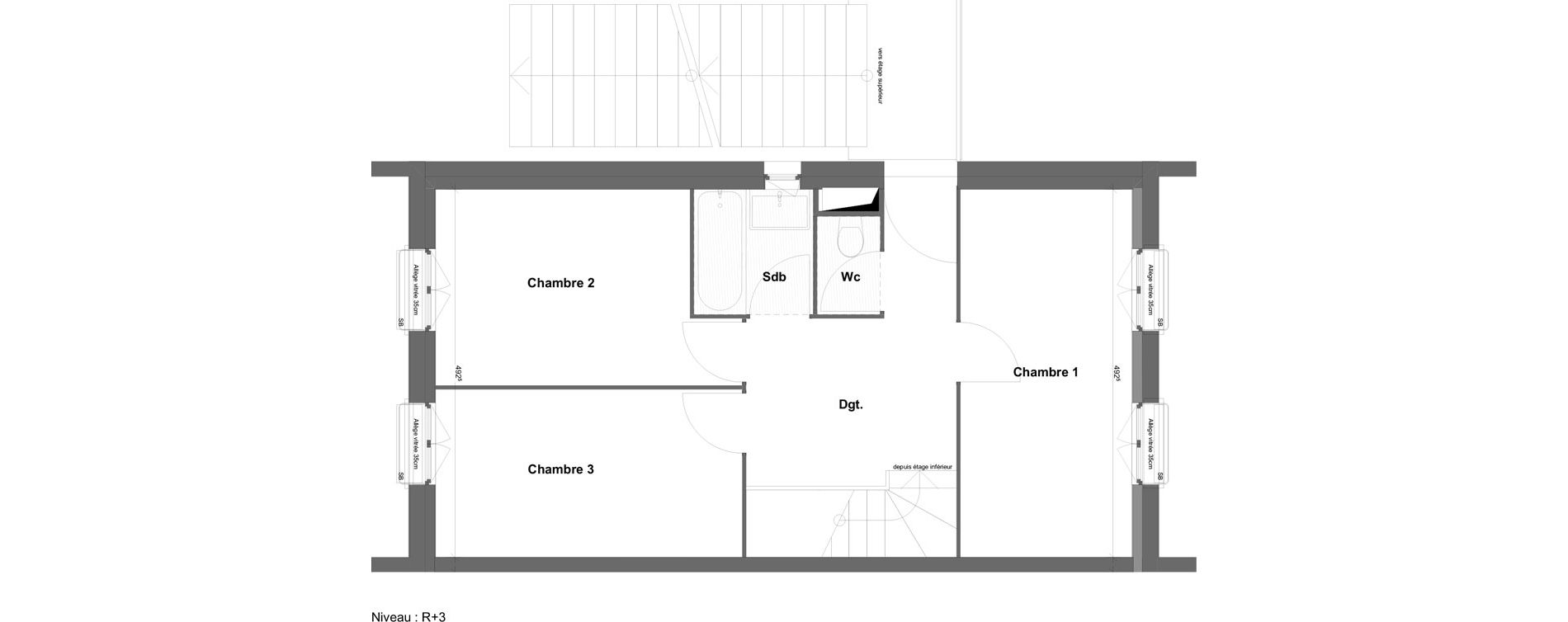 Appartement T4 de 84,88 m2 &agrave; Marseille Cap pinede (15eme)