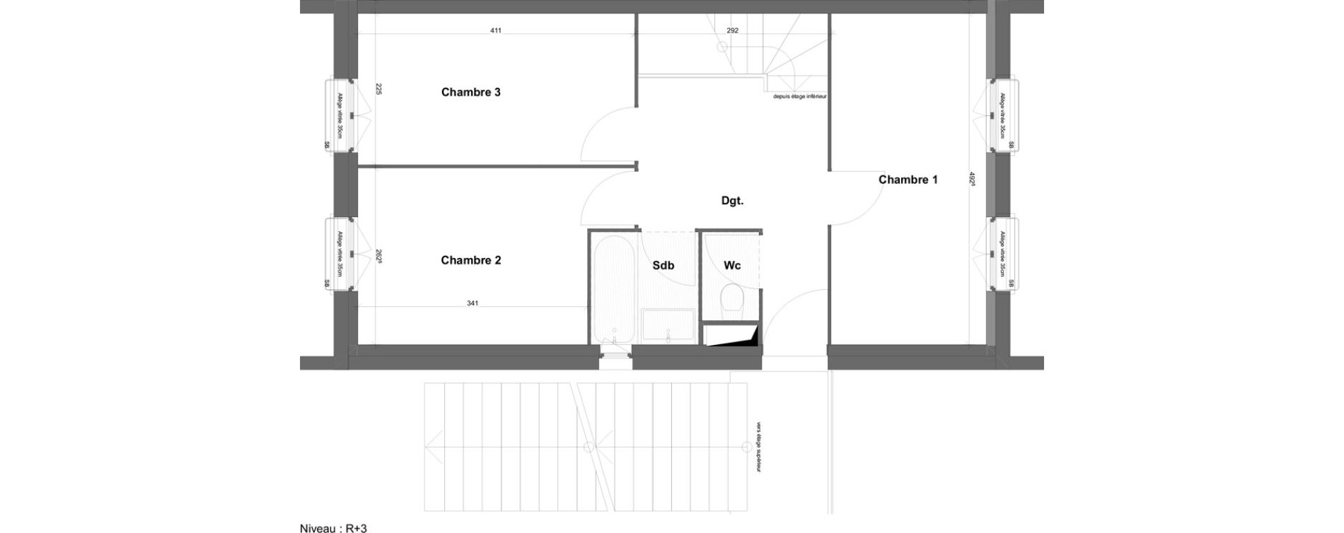 Appartement T4 de 84,88 m2 &agrave; Marseille Cap pinede (15eme)