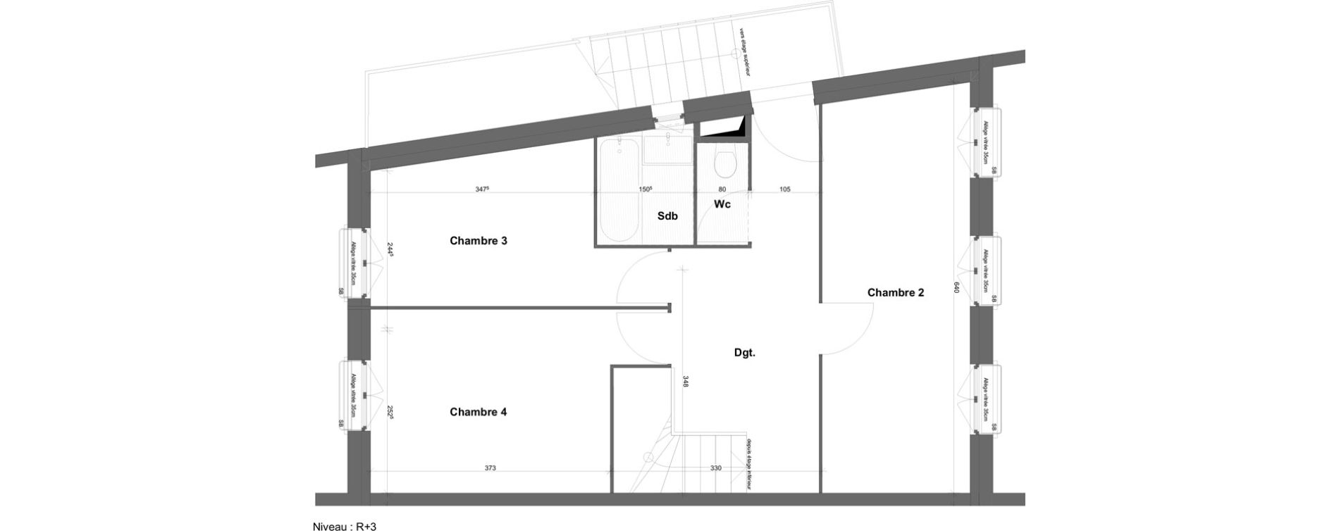 Appartement T5 de 97,93 m2 &agrave; Marseille Cap pinede (15eme)